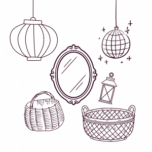 Objets de décoration